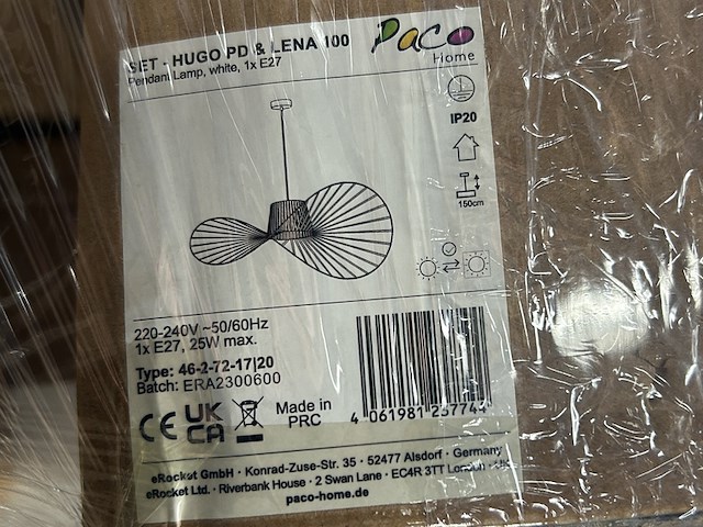 Ca. 34x design verlichting paco home - afbeelding 4 van  9