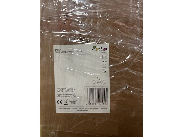 Ca. 34x design verlichting, paco home - afbeelding 4 van  6