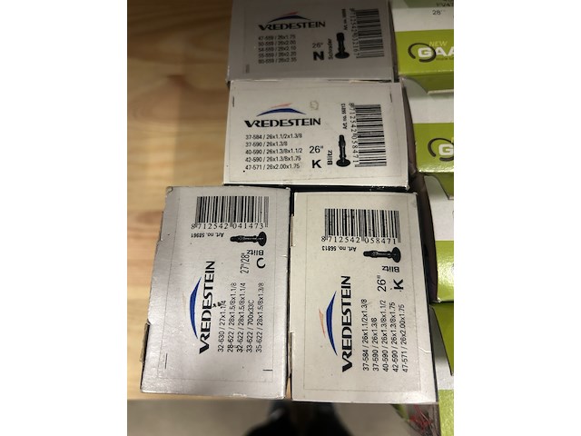 Ca. 34x diverse binnenbanden, w.o. vredestein, xlc - afbeelding 3 van  7