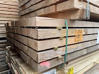 Ca. 34x douglas balken fijnbezaagd, 50x150mm, lengte 500cm - afbeelding 4 van  4