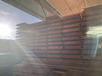 Ca. 34x douglas blokhut profiel, 26x175mm, lengte 500cm - afbeelding 3 van  3