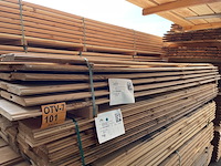 Ca. 34x douglas blokhut profiel, 28x175mm, lengte 300cm - afbeelding 2 van  3