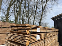 Ca. 34x douglas blokhut profiel, 28x175mm, lengte 500cm - afbeelding 2 van  3