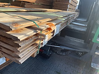 Ca. 34x douglas blokhutprofiel, 28x175mm, lengte 500cm - afbeelding 2 van  3