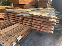 Ca. 34x douglas blokhutprofiel, 28x175mm, lengte 500cm - afbeelding 3 van  3