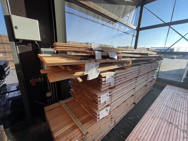 Ca. 34x douglas design- triple- deens profiel, 22x142mm, lengte 500cm - afbeelding 4 van  4