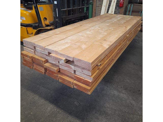 Ca. 34x douglas plank, 4,5 x 20,5 x 300 cm - afbeelding 3 van  6