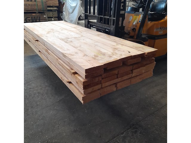 Ca. 34x douglas plank, 4,5 x 20,5 x 300 cm - afbeelding 5 van  6