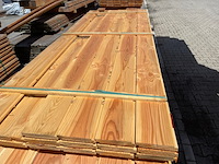 Ca. 34x douglas zweeds rabat, 21x190mm, lengte 300cm