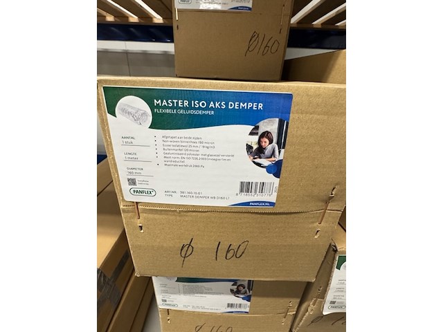 Ca. 34x flexibele geluidsdemper, master iso aks demper - afbeelding 4 van  6