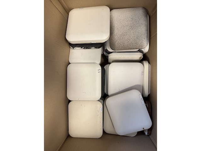 Ca. 34x indoor access point 802.11ac (interne antenne), extreme networks, ap-7532i, wit, 2015-2016 - afbeelding 4 van  5