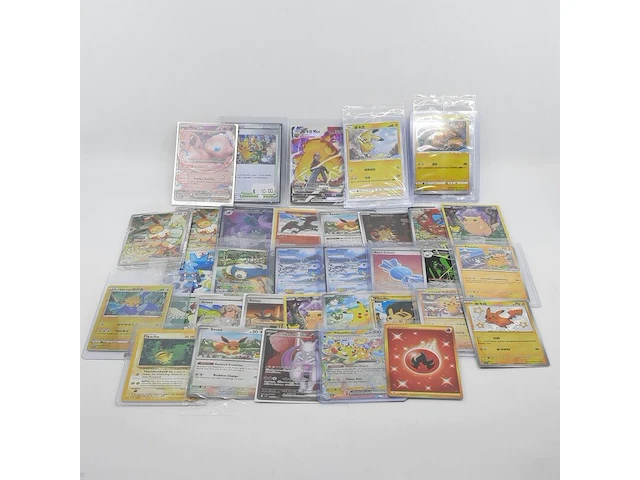 Ca. 34x kaart, pokémon, o.a. radiant charizard - afbeelding 1 van  21