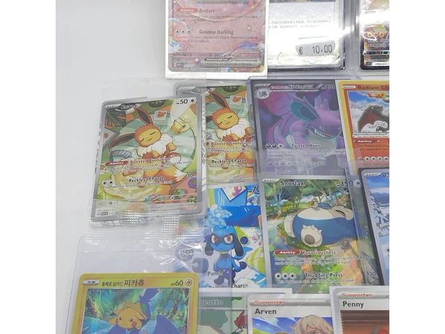 Ca. 34x kaart, pokémon, o.a. radiant charizard - afbeelding 17 van  21