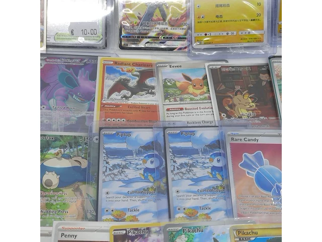 Ca. 34x kaart, pokémon, o.a. radiant charizard - afbeelding 18 van  21