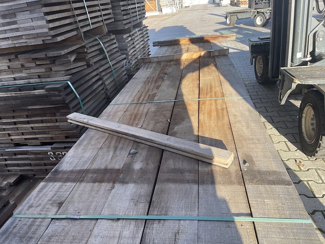 Ca. 34x kopie balken fijnbezaagd, 50x150mm, lengte 450cm - afbeelding 1 van  3