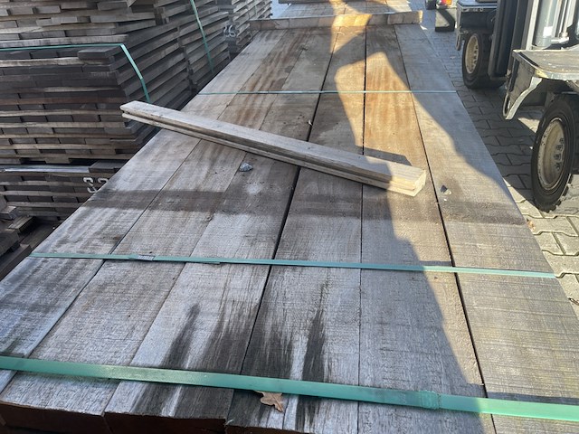 Ca. 34x kopie balken fijnbezaagd, 50x150mm, lengte 450cm - afbeelding 1 van  3