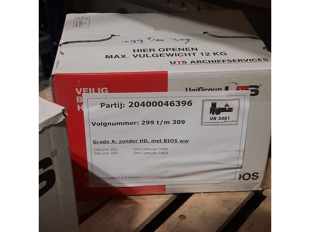 Ca. 34x laptop, dell, o.a. latitude 5410 - afbeelding 5 van  14