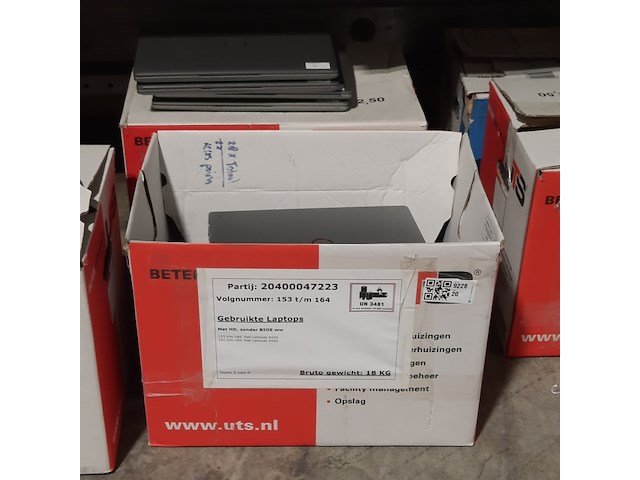 Ca. 34x laptop, dell, o.a. latitude 5420 - afbeelding 3 van  13