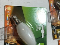 Ca. 34x led candle filament lamp 2.5w, gp lighting, e14 - afbeelding 4 van  4