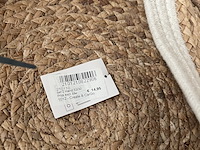 Ca. 34x set van 2 manden katoen diameter 30 en 33 cm crate & cargo - afbeelding 5 van  5