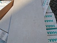 Ca. 35 pak a 6 st vloertegel marazzi, dust white - afbeelding 2 van  5