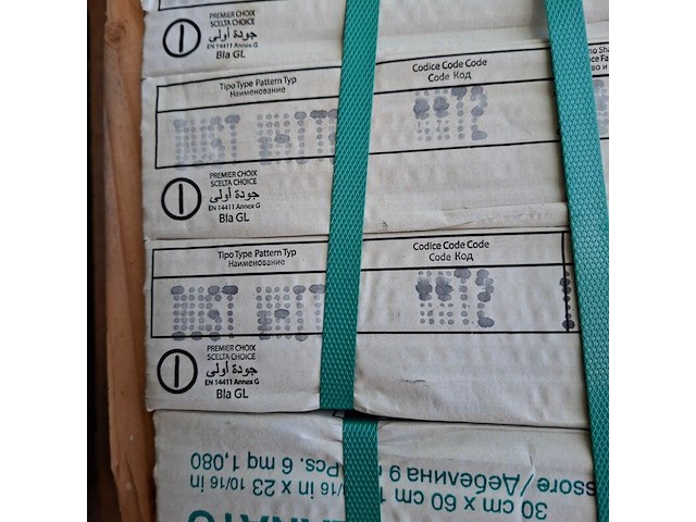 Ca. 35 pak a 6 st vloertegel marazzi, dust white - afbeelding 4 van  5
