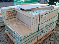 Ca. 35 pak a 6 st vloertegel marazzi, dust white - afbeelding 5 van  5