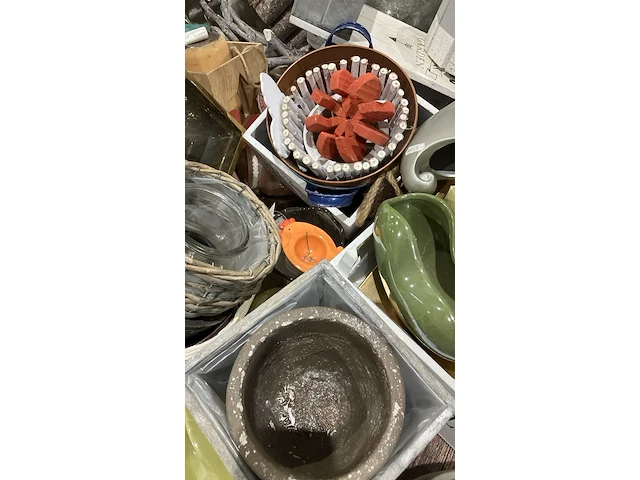 Ca. 350x decoratie artikelen in kuubsdoos - afbeelding 10 van  11