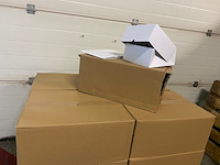 Ca. 350x duplex dozen of gebaksdozen, wit - afbeelding 1 van  5
