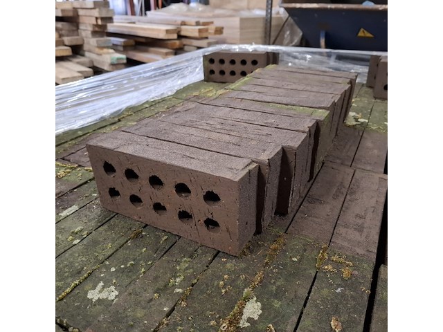 Ca. 350x gevelsteen wf, mangaan bruin - afbeelding 6 van  6