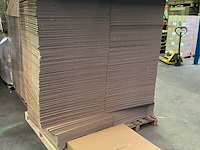 Ca. 350x grote verzenddozen 80x80x20cm, bruin - afbeelding 1 van  4