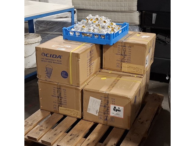 Ca. 350x oplaadbare emergency led lamp, ocida, ac100-260v | e27 - afbeelding 7 van  8