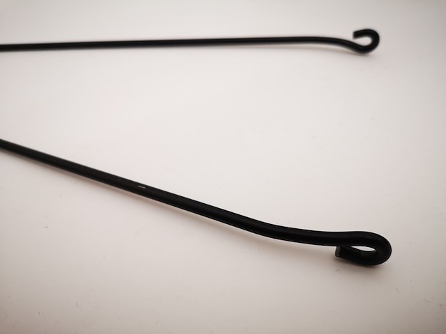 Ca. 3570x combinatie achterwiel + spatbordbeugel, oranje + zwart - afbeelding 3 van  4