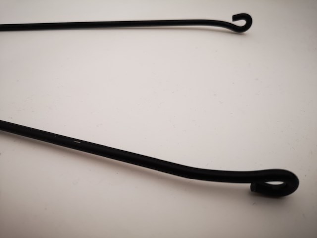 Ca. 3570x combinatie achterwiel + spatbordbeugel, oranje + zwart - afbeelding 4 van  4