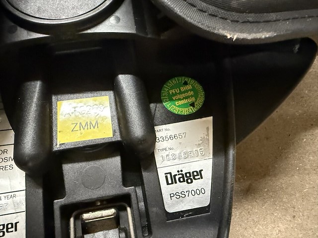 Ca. 35x ademluchttoestel, dräger, bodyguard - afbeelding 5 van  17