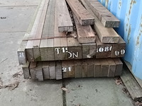 Ca. 35x azobe houten balken - afbeelding 4 van  4
