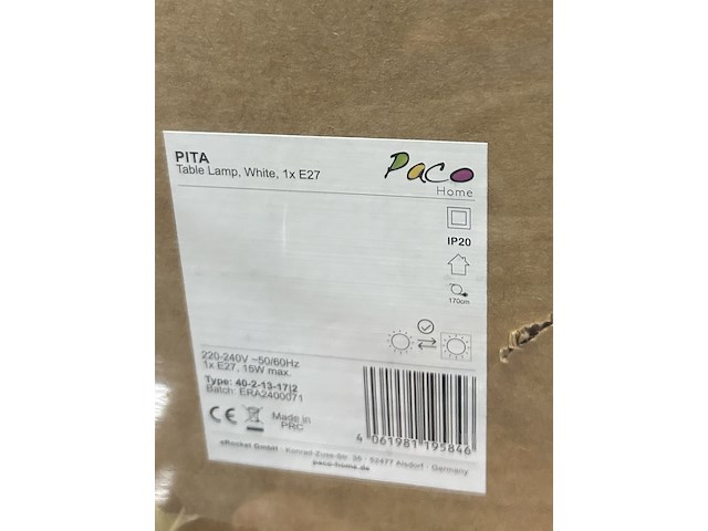 Ca. 35x design verlichting paco home – verkrijgbaar op bol.com en amazon - afbeelding 8 van  8