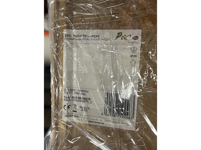 Ca. 35x design verlichting paco home - afbeelding 8 van  10