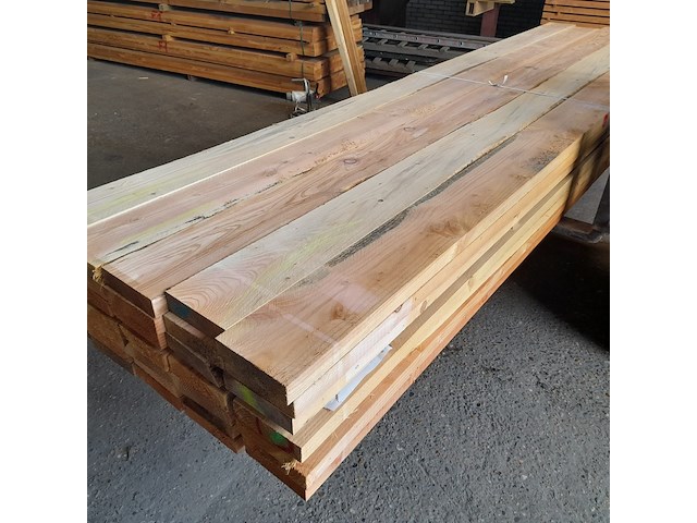 Ca. 35x douglas balken, 5 x 20,5 x 400 cm - afbeelding 6 van  7