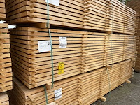 Ca. 35x douglas balken fijnbezaagd, 43x200mm, lengte 400cm - afbeelding 4 van  4