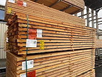 Ca. 35x douglas balken fijnbezaagd, 50x150mm, lengte 300cm - afbeelding 4 van  4
