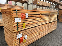 Ca. 35x douglas balken fijnbezaagd, 50x150mm, lengte 400cm - afbeelding 4 van  4