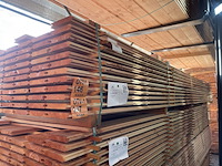 Ca. 35x douglas blokhut profiel, 26x175mm, lengte 500cm - afbeelding 2 van  3