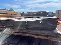 Ca. 35x douglas blokhutprofiel, 28x175mm, lengte 13/300cm, 22/500cm - afbeelding 3 van  3