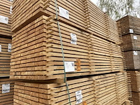 Ca. 35x douglas planken fijnbezaagd, 43x200cm, lengte 300cm - afbeelding 4 van  4