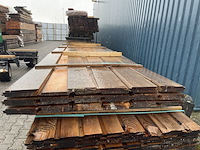 Ca. 35x douglas wisselsponning/halfhoutsrabat, 18x190mm, lengte 500cm - afbeelding 3 van  3