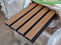 Ca. 35x hkc wpc wandpaneel 290x22 cm, teak, 2026 - afbeelding 2 van  5