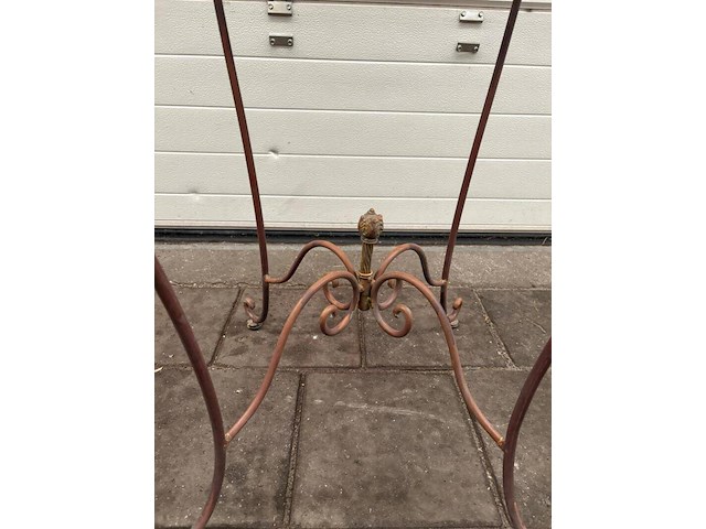 Ca. 35x ijzeren bartafel hoogte 100 cm - afbeelding 2 van  7