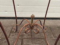 Ca. 35x ijzeren bartafel hoogte 100 cm - afbeelding 2 van  7
