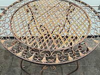 Ca. 35x ijzeren bartafel hoogte 100 cm - afbeelding 3 van  7